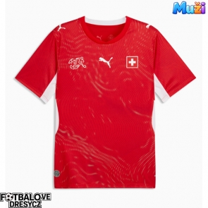 Švýcarsko Domácí Dres MS 2026 Krátký Rukáv